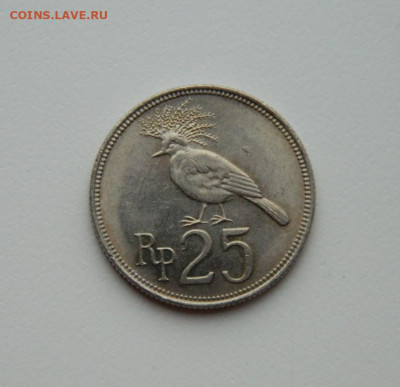 Индонезия 25 рупий 1971 г.(Фауна) до 05.03.20 - DSCN9926.JPG