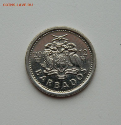 Барбадос 10 центов 2012 г. (Фауна) без обращения до 05.03.20 - DSCN9920.JPG