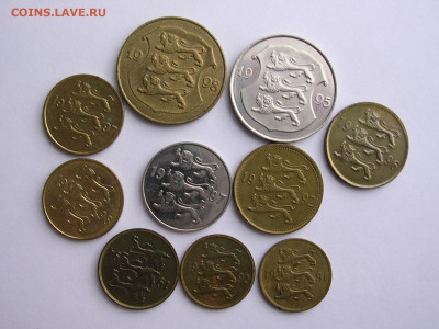 Разменная монета с 1991 г. Эстонии, до 8.03.20 г. - DSCN5216