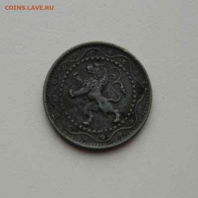 Бельгия 5 сантимов 1916 г. до 05.03.20 - DSCN9927.JPG