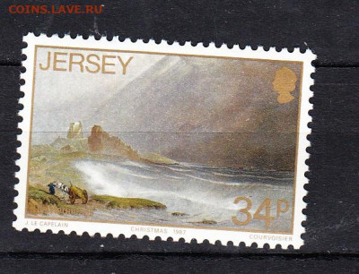 Джерси 1987 рождество 1м** 34п до 07 03 - 29