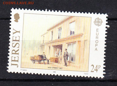 Джерси 1990 Европа 1м** до 07 03 - 25