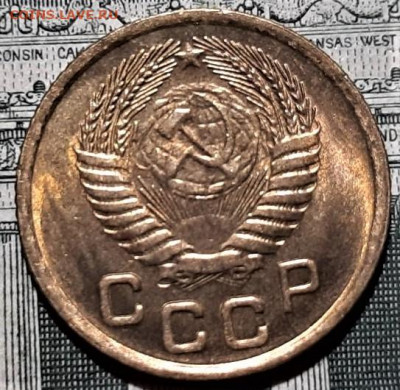 1 копейка 1954 года UNC. До 06.03.20 в 22.00 по МСК - 6