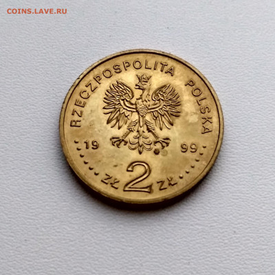 ПОЛЬША,2 злотых 1999г(Юлиуш Словацкий)до 6.03.2020г - IMG_20200303_181612_HDR