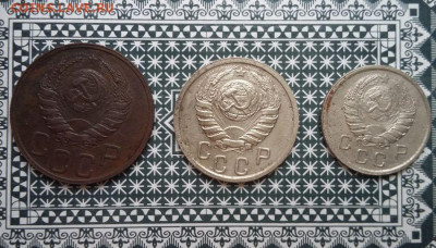 Погодовка СССР: 10к 1938+15к 1938+20к 1938 - 1938-10,15,20к А