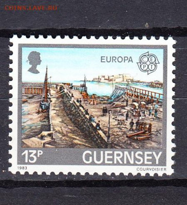 GUERNSEY  1983 Европа 1м 13п до 09 03 - 166