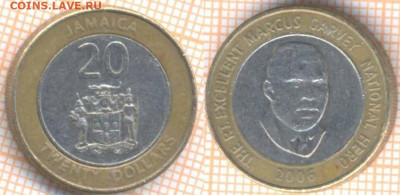 Ямайка 20 долларов 2006 г., до 10.03.2020 г. 22.00 по Москве - Ямайка 20 долларов 2006 144
