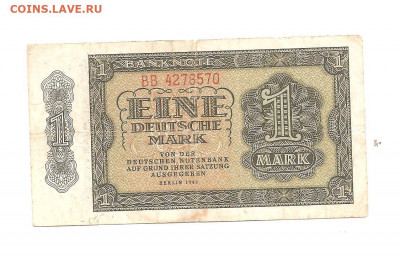 Германия 1 марка.1948     08.03 - 111 039