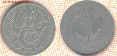Алжир 1 динар 1964 г., до 11.03.2020 г. 22.00 по Москве - Алжир 1 динар 1964 249