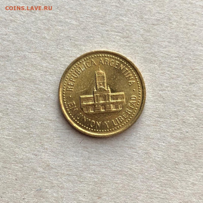 Аргентина 25 сентаво,до 09.03. - HMJMnU5KsNs