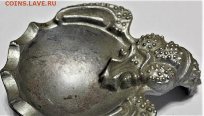 РЕДКАЯ старинная пепельница рыба «БЫЧОК» бронза 1960-е - e515IMG_3105