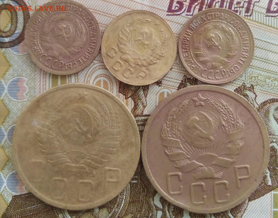 1 коп. 3шт. 1935 н. с. Тип  и 5коп. 1935 с.. На оценку. - IMG_20200306_090308