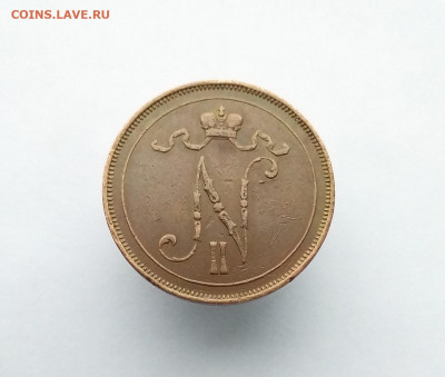 10 пени 1909 для Финляндии до 22.00  10.03.2020 - 2