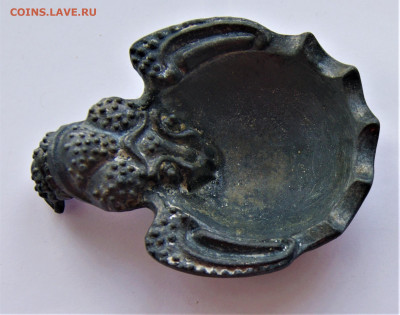 РЕДКАЯ старинная пепельница рыба «БЫЧОК» бронза 1960-е - DSC02143.JPG