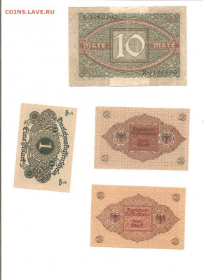 Германия 1900-1945. 73 боны. коллекция.    10.03 - 111 012