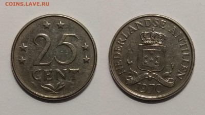 Нидерландские Антилы 25 центов 1970 г с 1 рубля - 10.03 - IMG_20200302_070009