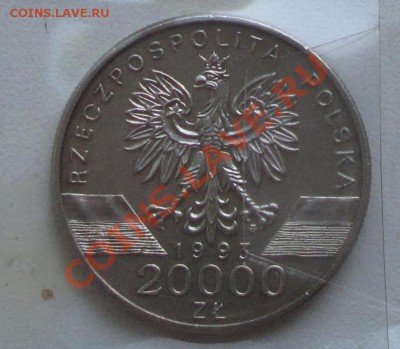 20000 злотых 1993 г ЛАСТОЧКА до 28.08 22-00-00 МСК - 1-1