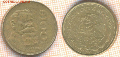 Мексика 100 песо 1990 г., до 13.03.2020 г. 22.00 по Москве - Мексика 100 песо 1990 208