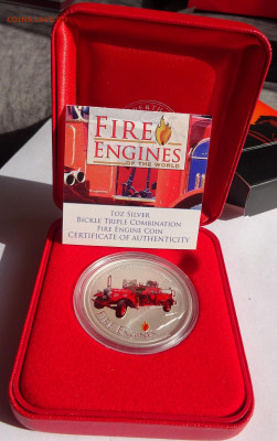 1 доллар 2005	Острова Кука Пожарная машина 22-00 11.03.20 - DSC01247.JPG