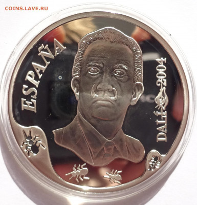 10 евро 2004	Испания Дали Атомная Леда - DSC01229.JPG