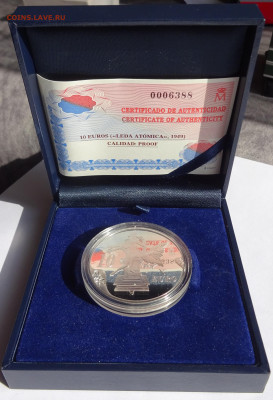 10 евро 2004	Испания Дали Атомная Леда - DSC01227.JPG