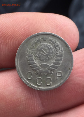 Монета 10 копеек 1942 год. - 7DED8E19-25C5-4746-9D66-62EB9E238C64