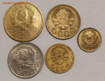 Головой набор 1,2,3,5,20 копеек 1936 до 12.03 - IMG_20200227_214915