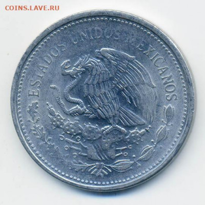 Мексика 1 песо 1984 - Мексика_1песо-1984_А