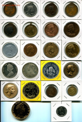 Медали с Королевой Елизаветой II до 13.03.20 22-00 мск - QEII med.a