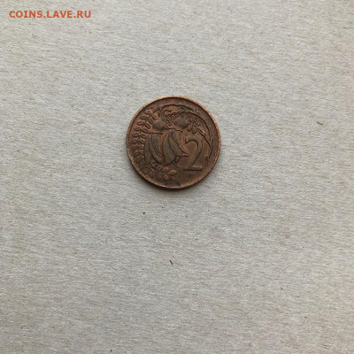 Новая Зеландия 2 цента,до 17.02. - coVgsaHAHk8