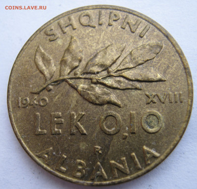 Албания (итал. оккупация) 0.10 лек 1940 до 14.03. 22:00 - IMG_6609.JPG