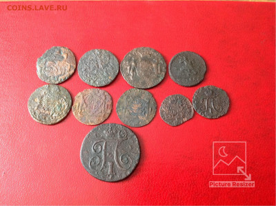 9-монет Сибирь+копейка1728 Завершение:11.03.2020г 22-00МСК - image