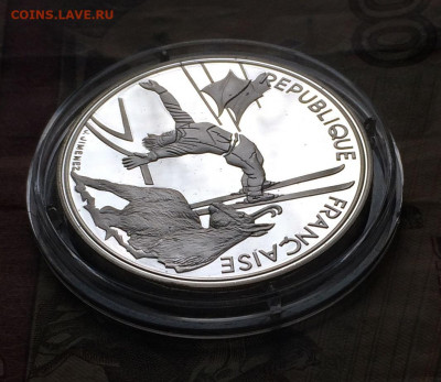 ФРАНЦИЯ 100 ФРАНКОВ 1990 ПРУФ ОЛИМПИАДА 1992 . до 14.03 - IMG_7975.JPG