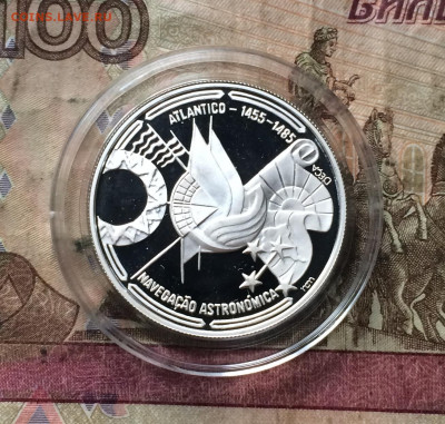 100 эскудо Португалия 1990 г. Астронавигация до 14.03.20 - IMG_7970.JPG