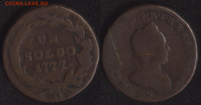 Милан (Австрийский) 1 сольдо 1777 до 22:00мск 13.03.20 - Милан (Австрийский) 1 сольдо 1777