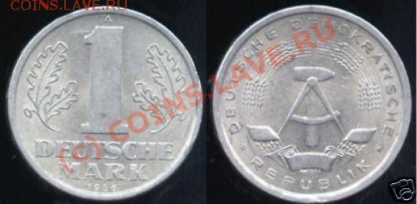 1 Deutsche MARK 1956 года - d0d9_12.JPG