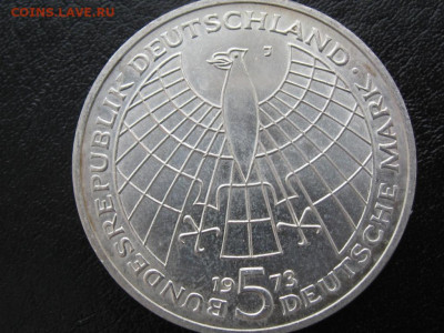 5 марок 1973 500 л. Коперника 16.03.20г. 22.00 - 5 марок 500 лет2.JPG
