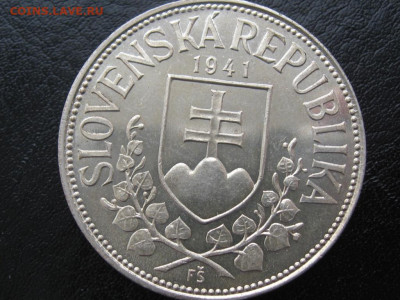 20 крон 1941 Словакия Святые 16.03.20г. 22.00 - 20 крон святые2.JPG