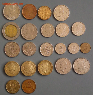 Солянка иностранных монет, 22 шт. до 14.03 - 22:00 Мск. - CoinF.JPG