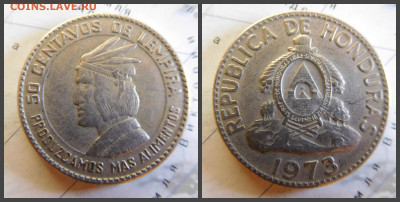 Гондурас 50 сентаво, 1973 Индеец - 22