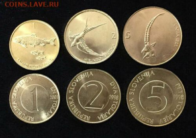 Чем отличаются памятные и юбилейные монеты от стандартных??? - slovenia