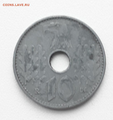 Германия для оккуп.террит. 10 пфеннигов 1940 до 16.03.20 в 2 - PSX_20200312_112322