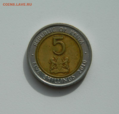 Кения 5 шиллингов 2010 г. (БИМ) с рубля! до 16.03.20 - DSCN9963.JPG