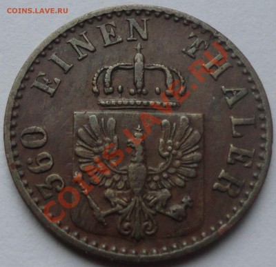 Пруссия 1 пфеннинг 1868 - 2