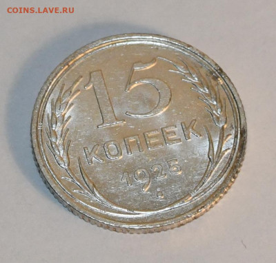 15 копеек 1925 года ШТЕМПЕЛЬНЫЙ ЛЮКС 18.03.2020 в 22-15 - DSC_2674