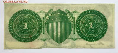 Доллар США 1860 г. - 04DCC916-8204-4993-B67B-7C3578E08543