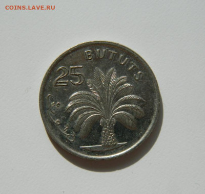Гамбия 25 бутутов 1971 г. с рубля! до 16.03.20 - DSCN9976.JPG