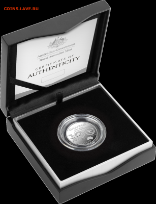 НОВИНКА Австралия, 1$ Ag 999 100-летие авиакомпании Qantas - 0000798_qantas-centenary
