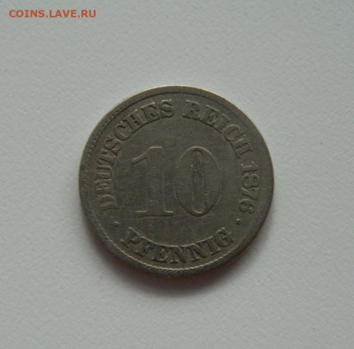 Германия 10 пфеннигов 1876 г. с рубля! до 19.03.20 - DSCN0010.JPG