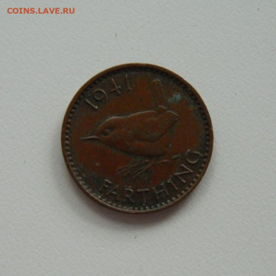 Великобритания 1 фартинг 1941 г. с рубля! до 19.03.20 - DSCN0081.JPG